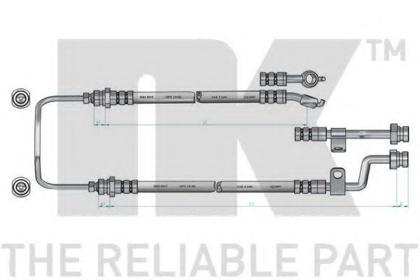 NK 853515 Brake Hose